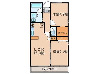間取図 ア－クステ－ジ