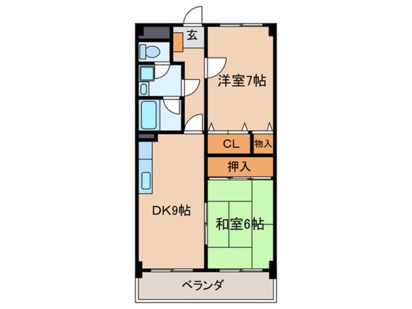 間取図 ベルベデレ小木