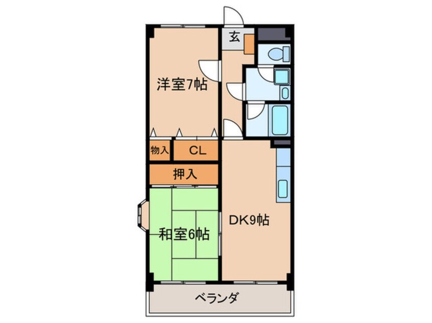 間取図 ベルベデレ小木