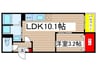 仮)Jack hoshoⅢ 1LDKの間取り