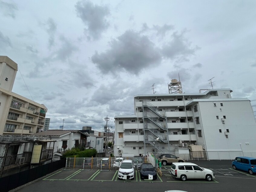 室内からの展望 コーポ井上