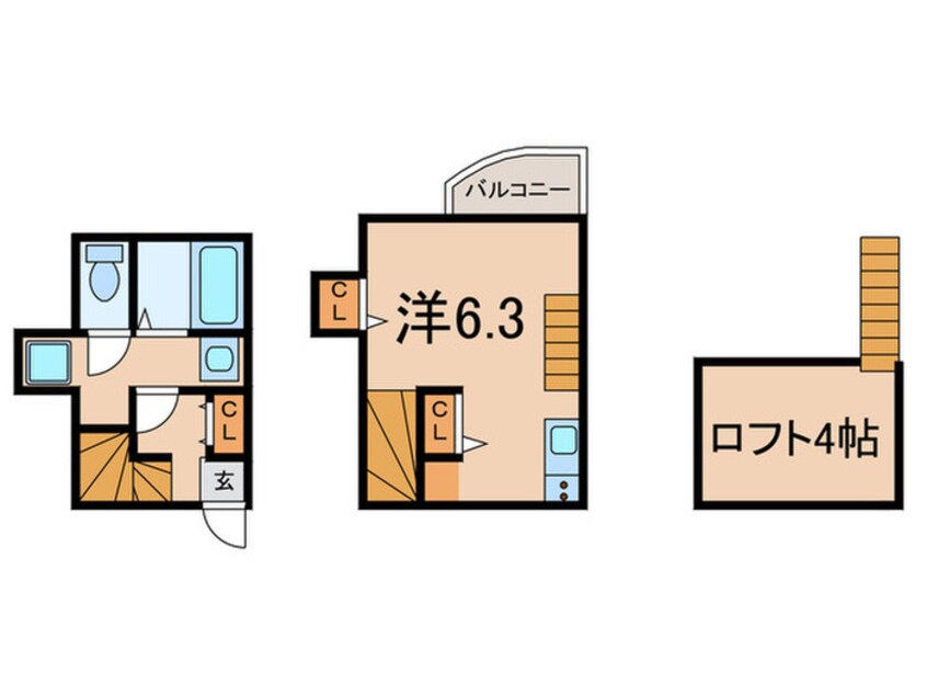 間取図 ブランテール