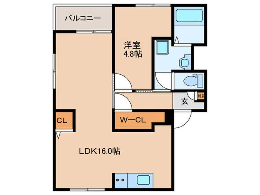 間取図 ウィステリア矢田
