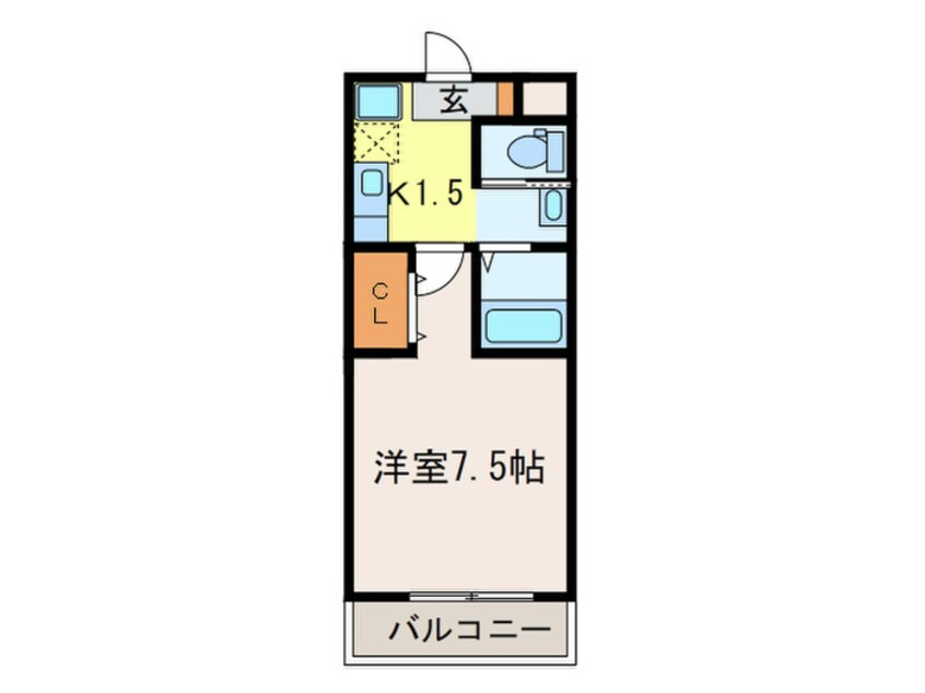 間取図 Ａ・Ｃｉｔｙ　知立駅前