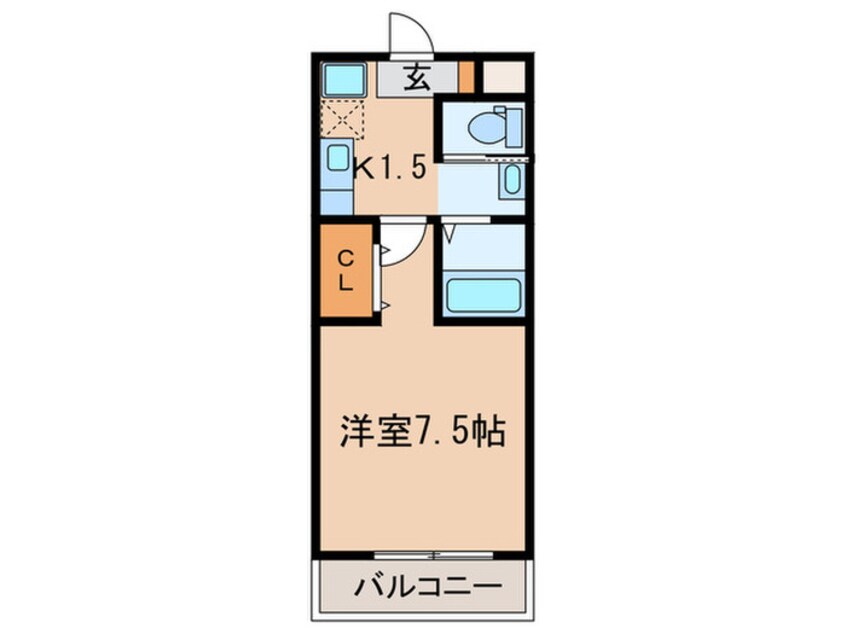 間取図 Ａ・Ｃｉｔｙ　知立駅前