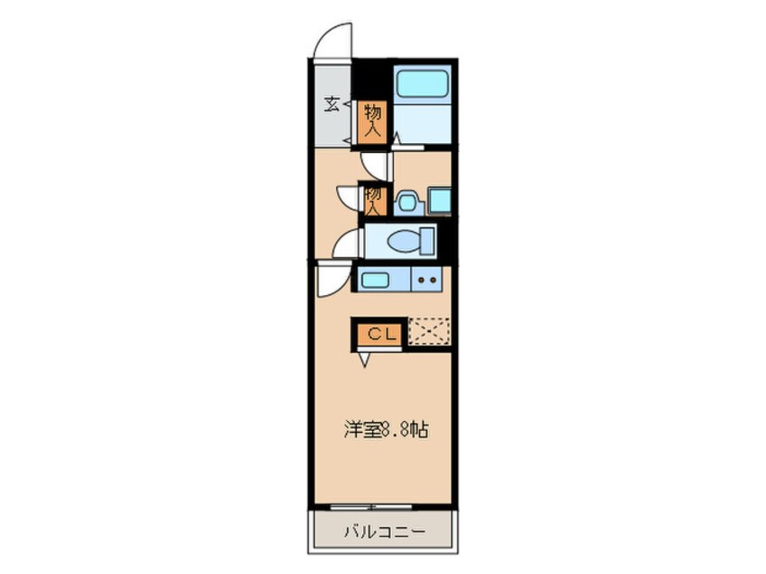 間取図 パンシオン喜多山