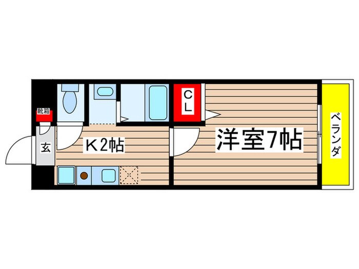 間取り図 レジデンス滝子館