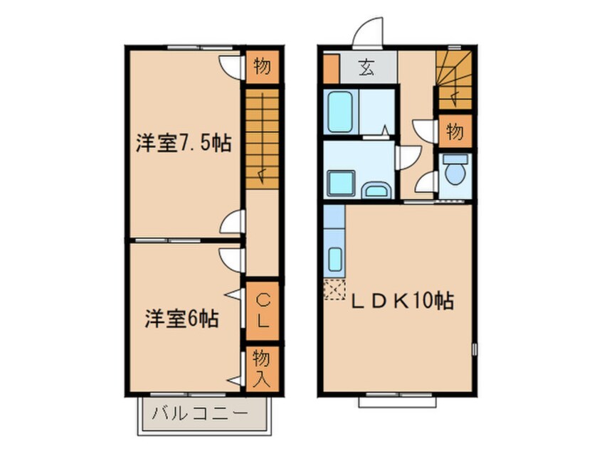 間取図 ベルテ斉東