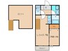 Ampio ATSUTA 1LDKの間取り