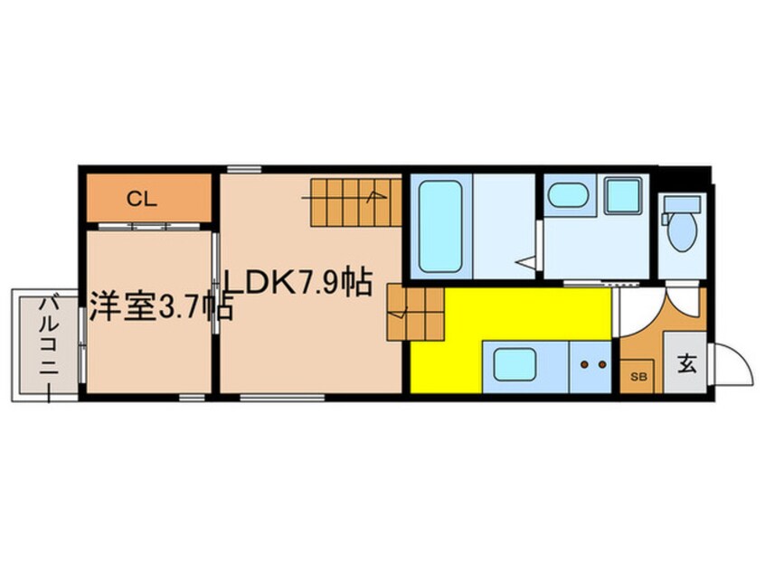 間取図 Comfortia華