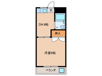 間取図 ヒルズ池下　Ａ・Ｂ