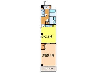 間取図 グレイス名駅南