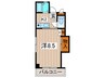 ダイヤマンション 1Kの間取り
