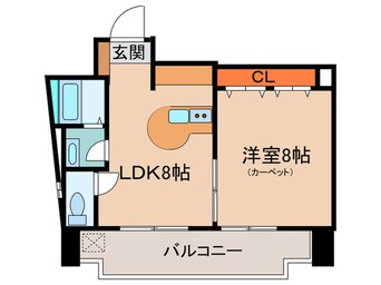 間取図 新豊土地ビル