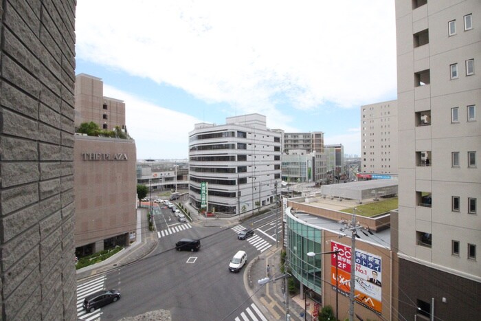 室内からの展望 新豊土地ビル