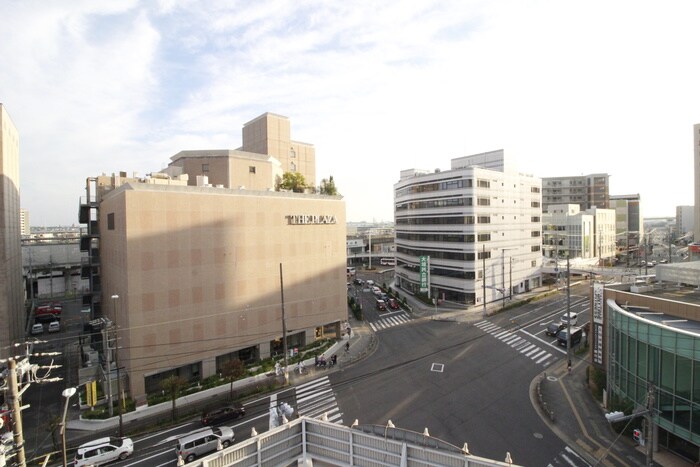 室内からの展望 新豊土地ビル