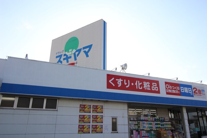 スギヤマ(ドラッグストア)まで715m レイク　グリ－ン三好　Ｂ棟
