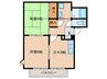 Surplus　Two　金田荘 2DKの間取り