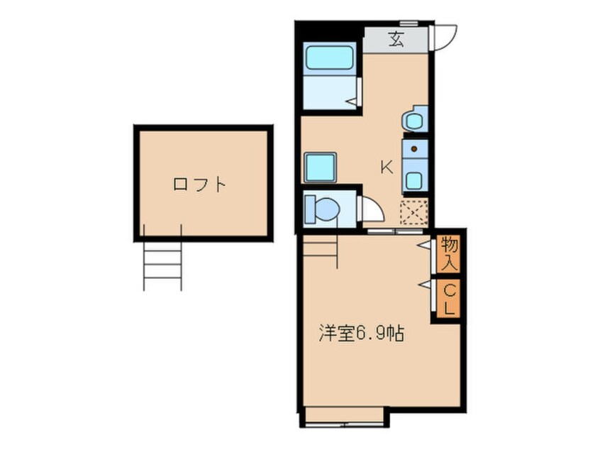 間取図 ションテ・ファオン・エスパス