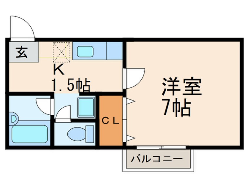 間取図 エルム池園