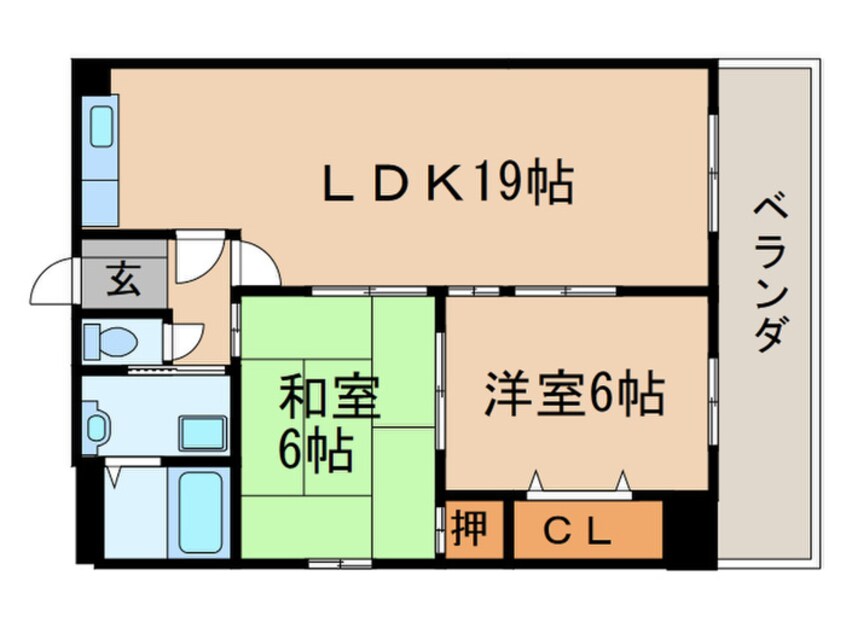 間取図 ジュネス青山