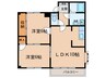エステ－ト蟹田 2LDKの間取り