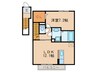 エルモ 1LDKの間取り