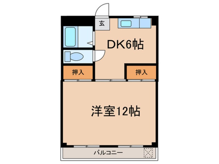 間取図 レジデンス大野木