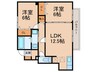 ビオト－プ 2LDKの間取り