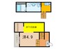 ＢＲＥＥＺＥ 1Rの間取り