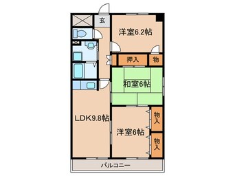 間取図 メゾンウィング