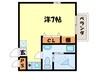 リンデンバウムＪ６Ａ 1Rの間取り