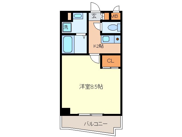 間取り図 アイン橘