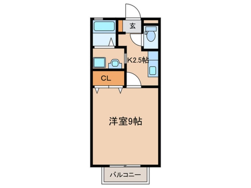 間取図 ソレイユ宮畔