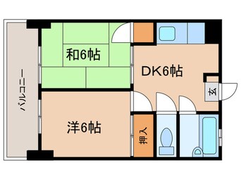 間取図 宝第一スカイハイツ（402）