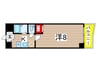 Blois Sugumo 1Kの間取り