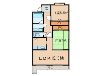 間取図 グランルーテシア