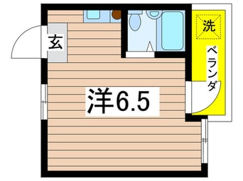 間取図 ホワイトビラ竜ヶ池