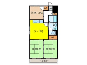 間取図 グリーンハイツ和
