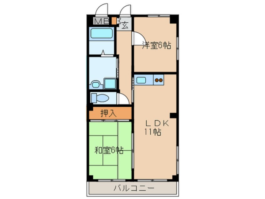 間取図 アイランドホーム