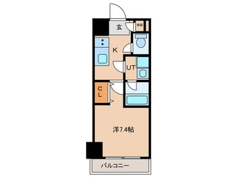 間取図 プライマル名古屋今池