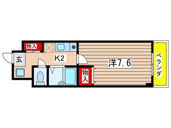 間取図 びいⅡ植田