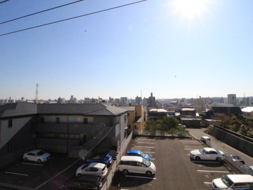 室内からの展望 びいⅡ植田