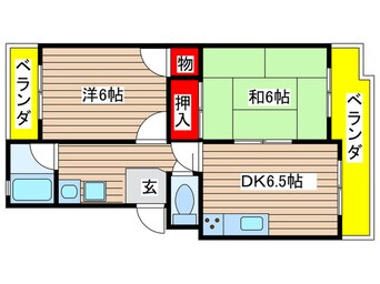 間取図 松栄マンション
