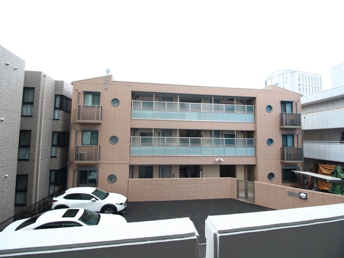 室内からの展望 プレイズシード車道