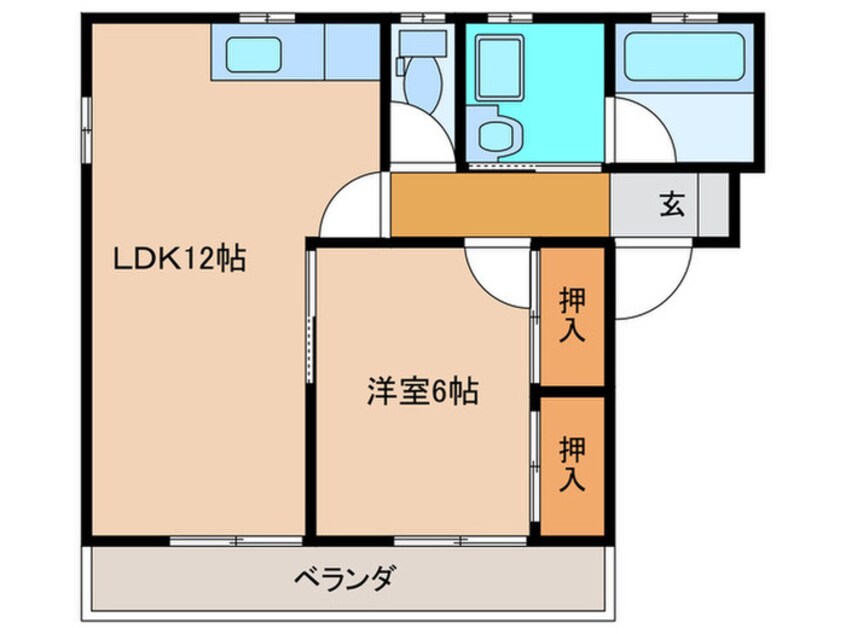 間取図 ハーモニアスＹＯＵ