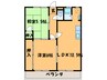 マンション久保田 2LDKの間取り