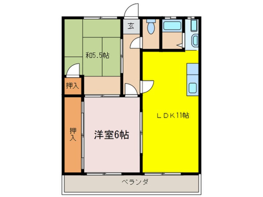 間取図 マンション久保田