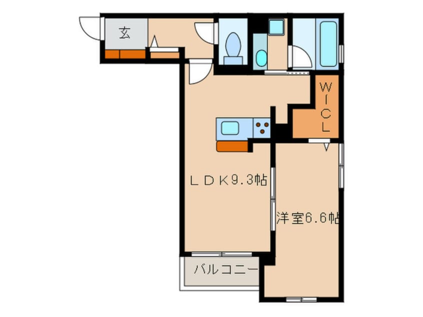 間取図 グランテラス土橋