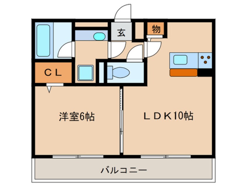 間取図 グランテラス土橋